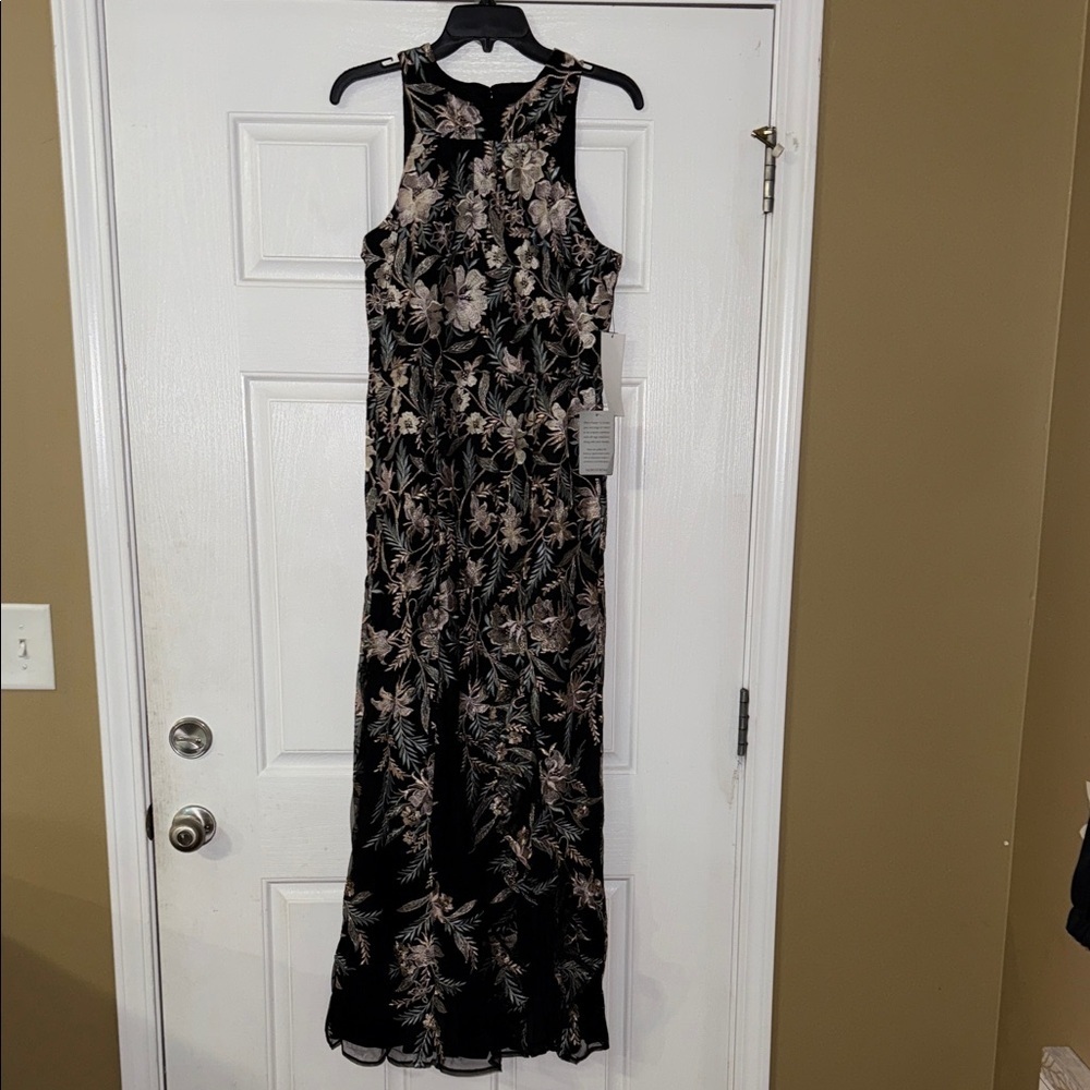 Elegant Maggy London halter neck maxi dress 10